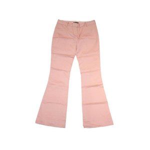 $240 PAIGE BLACK LABEL Work Pants FLARE LONG Beige ( 2 )